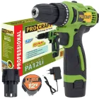 Шуруповерт акумуляторний Procraft PA12LI Compact (2 АКБ)
