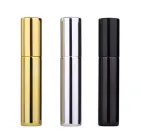 Флакони 3 Шт (Black, Gold, Silver) Скляні Для Спрей-Духів Lux C Пульверизатором 10 Мл Модель 3217