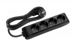 Подовжувач Panasonic X-tendia із заземленням 4 гнізда, 3 м