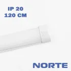 Лінійний світильник 1-NLP-1322 36W 120 см 6500К ІР20 ТМ NORTE