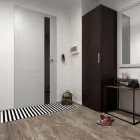 Шафа пенал Moreli FS-13 з полицями 600х2180х520 мм Венге Темный