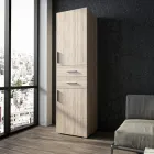 Шафа-пенал модульна Moreli FS-14 2190x600x520 мм Дуб Сонома