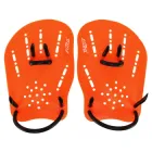 Лопатки для плавання ласті для рук SP- (пластик, гума, розмір L, помаранчевий) (PL-6392_Помаранчевий_L)