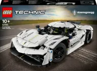 Конструктор LEGO Technic Koenigsegg Jesko Absolut - Білий гіперкар 801 деталь (42184)