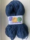 Нитки пряжа «Северяночка», колiр синій, вовна 100%