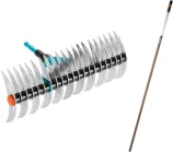 Набір Граблі комбісистеми Gardena Combisystem 35 см (03392-20.000.00)+Ручка комбісистеми Gardena Combisystem дерев'яна 180 см (03728-20.000.00)