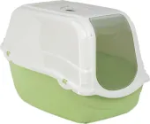 Туалет для кішок з фільтром Bergamo Romeo 57x39x41 см Light Green (8058093276835)