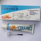 Емаль керамічна шпаклювальна Champion біла з пензликом 1 шт.