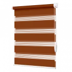 Ролети на вікна BH 204 День-ніч 35х150 см Теракотовий