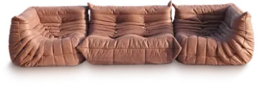 Комплект з кутовими модулями Fluffy Bag MIA Antares 350х105 Коричневий
