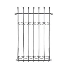 Ґрати ковані Артдеко 1550х960х220 (БКР-01) ГОТОВА ЗВАРНА КОНСТРУКЦІЯ