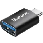 Адаптер перехідник Baseus Ingenuity Mini OTG USB 3.1 to Type C, Black (ZJJQ000001)
