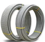 Гофрована труба з нержавіючої сталі діаметром SS304 8 мм, за метр