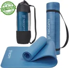 Килимок для йоги та фітнесу TECOFIT NBR 183x61x1 см Blue + чохол-сумка в подарунок (TOP20106462/1)