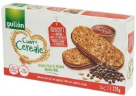 Печиво Gullon Cuor di Cereale Вівсяне з горіховим кремом 220 г (8410376042894)