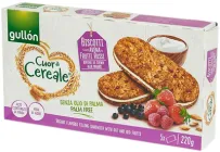 Печиво Gullon Cuor di Cereale Вівсяне з йогуртовим кремом 220 г (8410376042887)