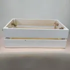 Ящик дерев'яний 20,5х32,5х10,5см Білий