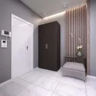 Шафа розстібна в спальню Moreli ST-0010 на 2 двері з полицями Ш1000*В2200*Г520мм Венге Темний