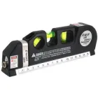 Лазерний рівень Laser Level Pro 3 нівелір 5в1 з вбудованою рулеткою і рідинним рівнем (432)