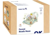 Розвиваючий лабіринт Tooky Toy Дерев'яна петля Моторна активність (6972633378259)