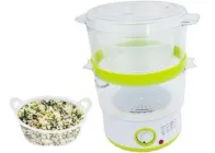 Пароварка дворівнева 6л