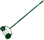 Ручний аератор Verto газонний валик-скарифікатор 27 шипів, діаметр 15 см (15G539)