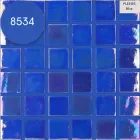 Мозаїка АкваМо синя,перламутрова PL25303 Blue 31.7х31.7 скляна для ванни, душової, басейну за 1 ШТ