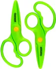 Набір ножиць Centrum дитячі пластикові 12.7 см Зелені х 2 шт (2000998481056)