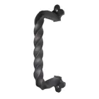 Кована ручка для вхідних дверей Артдеко 185х35х65 мм (63.039)