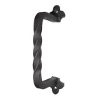 Кована ручка для вхідних дверей Артдеко 165х35х65 мм (63.038)