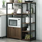 Стелаж кухонний з дерева Скотрі венге-капучино (СТА-01231209)