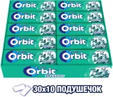 Упаковка жувальної гумки Orbit Евкаліпт 14 г x 30 шт (4009900359641)
