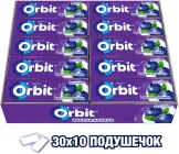 Упаковка жувальної гумки Orbit Весела лохина 14 г x 30 шт. (4009900407106)