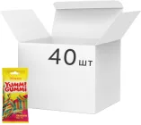 Упаковка жувальних цукерок Roshen Yummi Gummi Rainbow Belts 70 г х 40 шт (4823077636264)