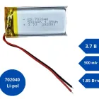 Акумулятор 702040 Li-pol 3.7 У 500 мА·рік для RC моделей MP3 MP4 DVR GPS