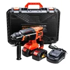 Перфоратор акумуляторний GTM RHC18/26BL (2.5 Дж, SDS-PLUS, 3 режими, комплект)