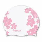 Доросла Шапочка для плавання Renvo Selva Уні Білий Рожевий OSFM (2SC500-0305)