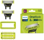 Змінні леза Philips OneBlade 360 QP624/50 з насадками для тіла 2 шт (8720689031875)