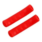 Силіконові накладки на гальмівні ручки, пара, червоні