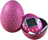 Іграшка UFT електронний вихованець Тамагочі в яйці динозавра Eggshell Game Pink (EggPink) (4820176250292)