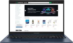 Ноутбук ASUS Vivobook 15 X1504VA-BQ590 (90NB13Y1-M000Y0) Quiet Blue / 15.6" IPS Full HD / Intel Core 5 120U / RAM 16 ГБ / SSD 512 ГБ