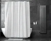 Шторка для ванної кімнати WOKO Even 180x180 із 12-ма кільцями