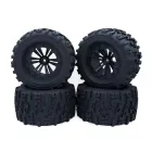 Колеса для радіокерованих машинок 125х68 мм хекс 12мм з поролоновими вставками ZD Racing 7472 (MX306)