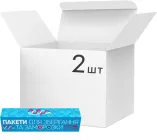 Упаковка пакетів для зберігання та заморозки Добра господарочка застібка слайдер 1 л 2 пачки по 10 шт (4820086523240)