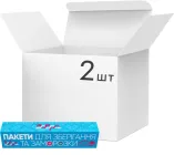 Упаковка пакетів для зберігання та заморозки Добра господарочка застібка слайдер 2 л 2 пачки по 10 шт (4820086523264)