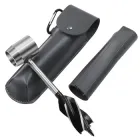 Шнекове свердло бур 25 мм для виживання в лісі та туризму Black