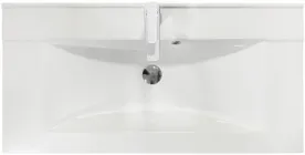 Раковина, умивальник накладний, штучний камінь ADAMANT Quanto 90 White