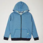 Худі для дитини блакитне на замок (3-х нитка) ArDoMi 116-122 см (13578)