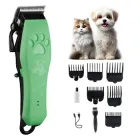 Машинка для стрижки тварин акумуляторна Kemei KM-CW10, нержавіюча сталь, USB