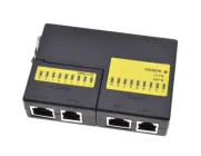 Тестер кручений пари RJ45, RJ11